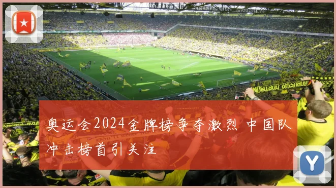 奥运会2024金牌榜争夺激烈 中国队冲击榜首引关注